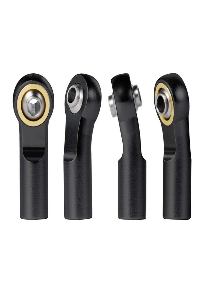 QUE-T 10pcs M3 Link Tie Rod End Metal Ball Joint Head for 1/10 RC Crawler Car Boat (Black) - Image 3